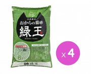 Hitachi 绿茶精华豆腐猫砂 6L x4pcs(绿玉石)