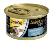 ShinyCat 天然吞拿魚蝦肉貓罐頭 70g x6pcs