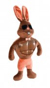 胸肌兔狗玩具22x40.5cm