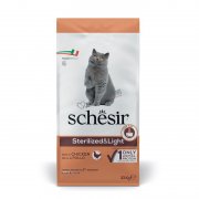 Schesir雞肉絕育及體重控制貓糧10kg