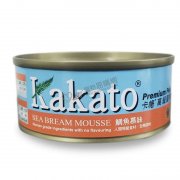 Kakato 鯛魚慕絲貓狗罐頭70g