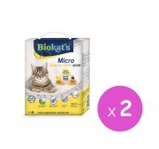 Biokat's保潔 除臭活性碳無香貓細砂5.2kg(6L) x2pcs