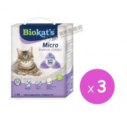 Biokat's保潔 經典清新無香型貓細砂5.2kg(6L) x3pcs