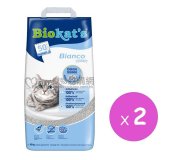 Biokat's保洁 快速吸水黏结吸臭粗砂10kg x2pcs