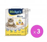 Biokat's保潔 除臭活性碳無香貓細砂5.2kg(6L) x3pcs