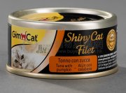 ShinyCat 吞拿魚南瓜飯湯汁貓罐頭 70g x6pcs