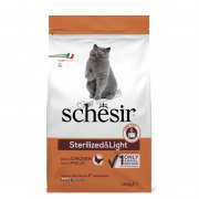 Schesir雞肉絕育及體重控制貓糧1.5kg
