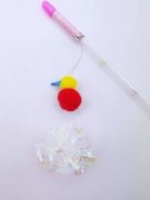 Amy&Carol紅鴨PVC球系列逗貓棒