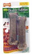 Nylabone煙肉味耐咬磨牙棒2pcs(mini)