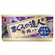 達人吞拿魚牛肉啫喱貓罐頭80g
