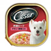 西莎日式狗罐頭-牛肉及雞肉 100g