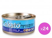 Kakato 吞拿魚雞肉貓狗罐頭170g x24pcs
