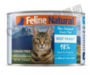 FelineNatural牛肉盛宴貓主食罐頭170g