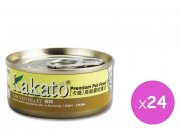 Kakato 雞柳貓狗罐頭70g x24pcs