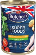 Butcher's優質雞肉蔬菜肉汁狗主食罐頭400g