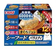 ~CIAO乳酸菌魚凍海鮮味3種口味65gx12pcs