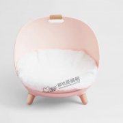 Makesure麻薯 寵物貓窩(粉色)41.8x39.2x38.4cm