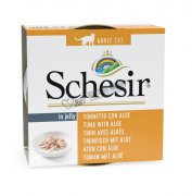 Schesir全天然吞拿魚及蘆薈飯貓罐頭85g
