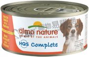AlmoNature 雞肉南瓜狗主食罐頭156g