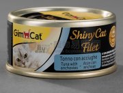 ShinyCat 吞拿魚鯷魚飯湯汁貓罐頭 70g