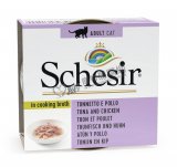 SchesiR 全天然吞拿鱼鸡肉鱼汤汁罐头 70g
