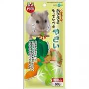 Marukan 仓鼠三种口味野菜粒 60g