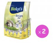 Biokat's保潔 細粒豆腐貓砂(含活性碳)5L x2pcs