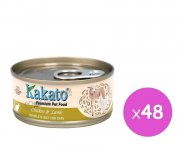 Kakato雞肉羊肉貓主食罐70g x48pcs