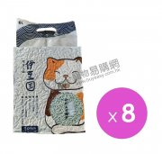 伊豆國 天然豆腐貓砂(爽身粉味)6L (3.0mm) [8包]