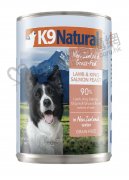 K9Natural羊肉三文魚主食狗罐頭370g