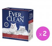 EverClean藍鑽 特強芳香配方凝結貓砂 25lb x2pcs