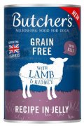 Butcher's成犬無穀物雞肉羊肉啫喱主食罐400g