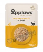 Applaws雞胸肉貓湯包70g