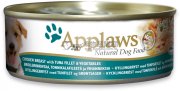 Applaws 雞柳吞拿魚菜飯狗罐頭156g