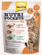 GimCat多種維他營養混合脆夾心貓小食150g