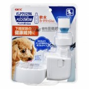 GEX犬用籠內碗型飲水機11x17x14.6cm