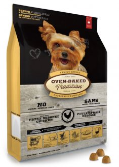 Oven-Baked高齡犬及減肥糧雞+魚配方(細粒)12.5lb