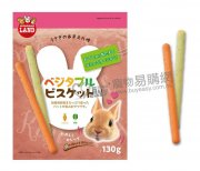 Marukan兔兔黃綠色蔬菜脆棒餅130g