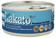 Kakato 吞拿鯖花魚貓狗罐頭170g