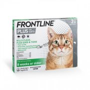 FrontlinePlus貓用殺蝨滴(買滿$100,可加$208.7換購一盒)