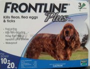 FrontlinePlus 犬用殺蝨滴(23-44lbs)(灰藍)