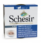 SchesiR 全天然吞拿鱼及白饭鱼饭猫罐头 85g