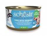 Schesir吞拿魚鱸魚貓主食罐頭85g