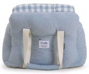 Woolly水洗棉寵物包M-藍45x26x33cm