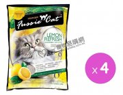 FussieCat高竇貓檸檬味礦物砂10L x4pcs