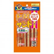 DoggyMan芝士雞肉牛肉夾心條狗小食13pcs
