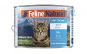 FelineNatural牛肉盛宴貓主食罐頭170g