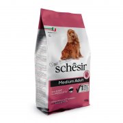 Schesir天然火腿中型成犬糧12kg