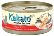 Kakato全營養三文魚成貓高齡主食罐70g