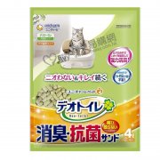 Unicharm消臭抗菌沸石貓砂4L(雙層貓砂盆專用)
